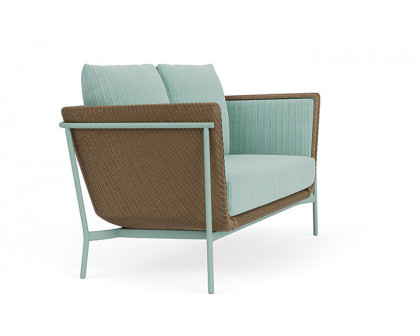 Lloyd Flanders™ Solstice Loveseat  - Fawn, Sea Glass