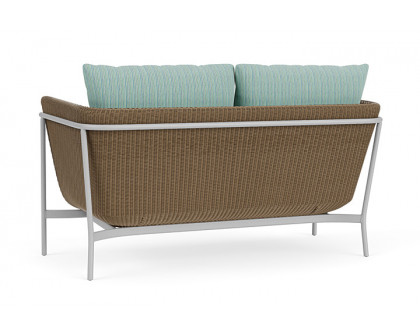 Lloyd Flanders™ Solstice Loveseat  - Fawn, Metallic Silver