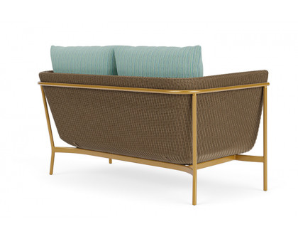 Lloyd Flanders™ Solstice Loveseat  - Fawn, Metallic Gold