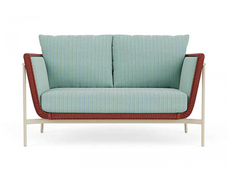 Lloyd Flanders™ Solstice Loveseat  - Terracotta, Linen