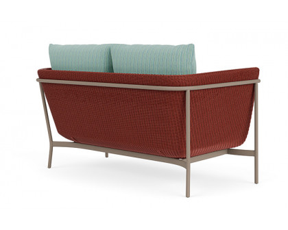 Lloyd Flanders™ Solstice Loveseat  - Terracotta, French Beige