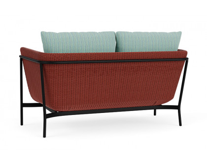 Lloyd Flanders™ Solstice Loveseat  - Terracotta, Ebony