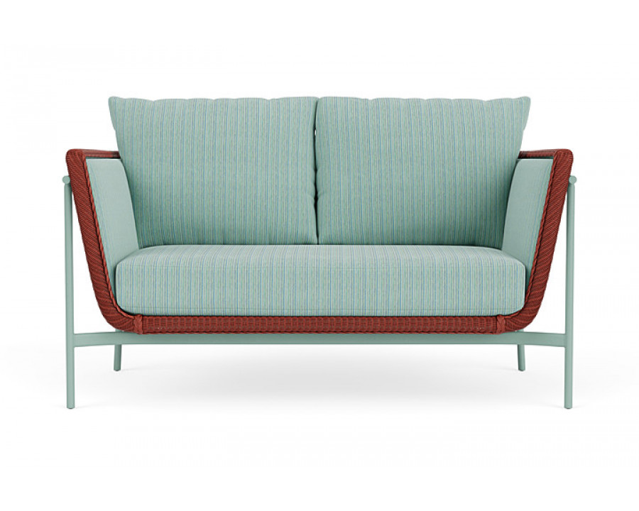 Lloyd Flanders™ Solstice Loveseat  - Terracotta, Sea Glass