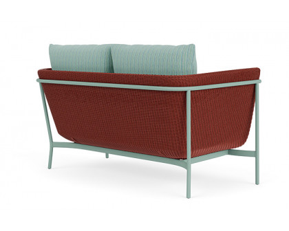 Lloyd Flanders™ Solstice Loveseat  - Terracotta, Sea Glass