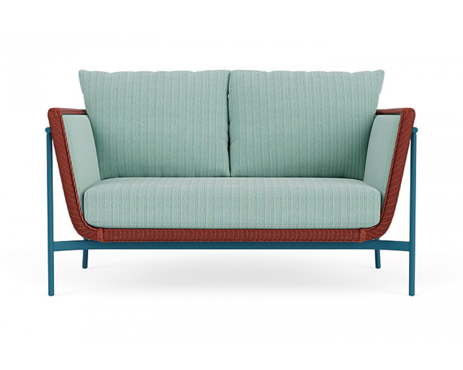 Lloyd Flanders™ Solstice Loveseat  - Terracotta, Peacock