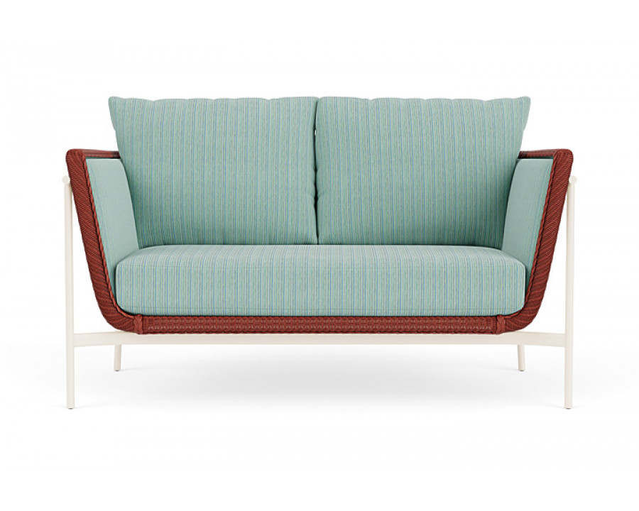 Lloyd Flanders™ Solstice Loveseat  - Terracotta, Ivory