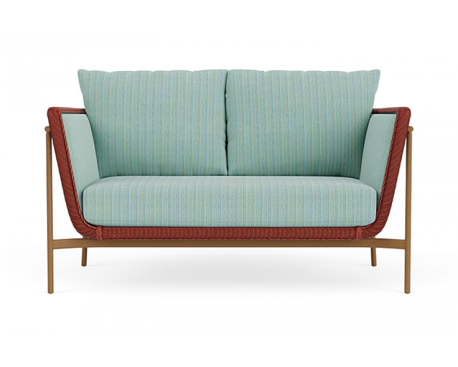 Lloyd Flanders™ Solstice Loveseat  - Terracotta, Hickory