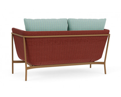 Lloyd Flanders™ Solstice Loveseat  - Terracotta, Hickory