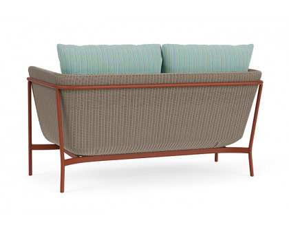 Lloyd Flanders™ Solstice Loveseat  - French Beige, Terracotta