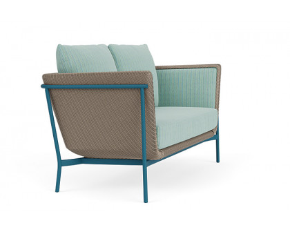 Lloyd Flanders™ Solstice Loveseat  - French Beige, Peacock