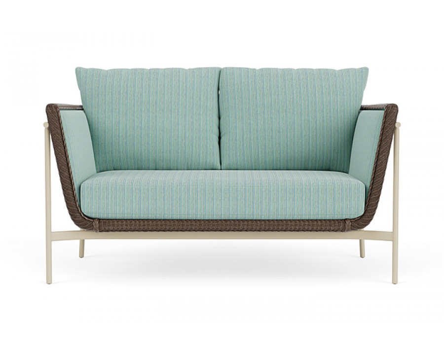 Lloyd Flanders™ Solstice Loveseat  - Bark, Linen