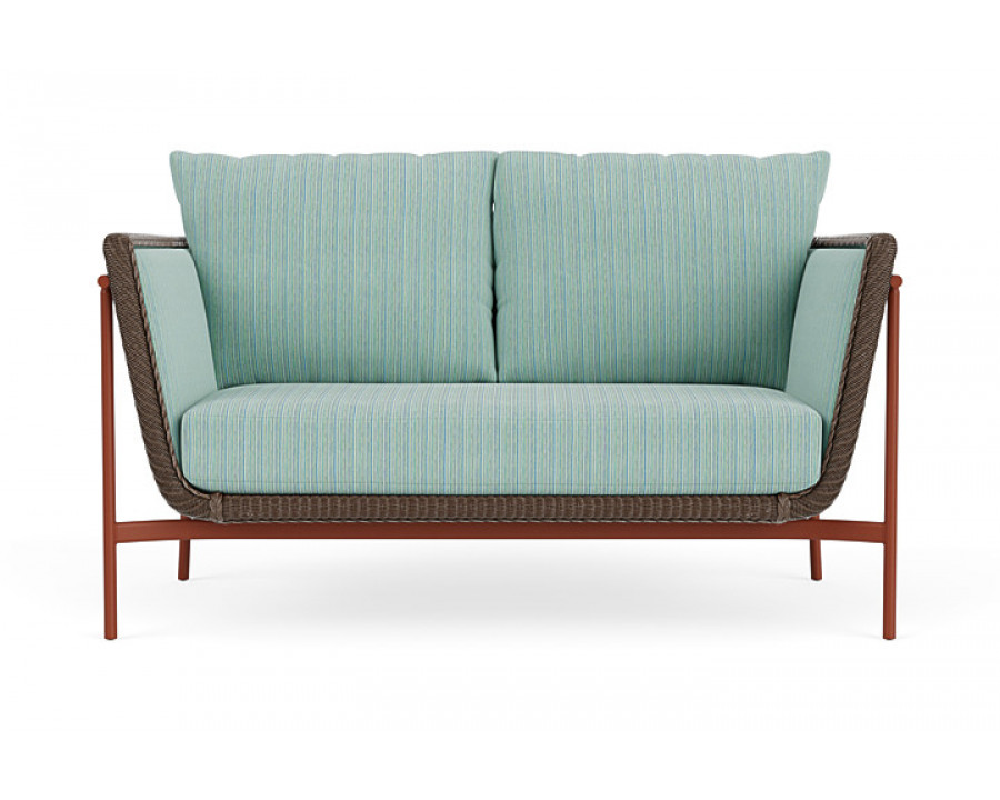 Lloyd Flanders™ Solstice Loveseat  - Bark, Terracotta