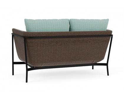 Lloyd Flanders™ Solstice Loveseat  - Bark, Ebony