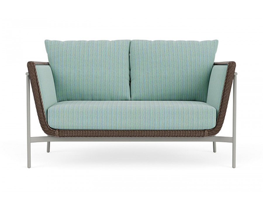 Lloyd Flanders™ Solstice Loveseat  - Bark, Platinum