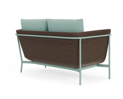 Lloyd Flanders™ Solstice Loveseat  - Bark, Sea Glass