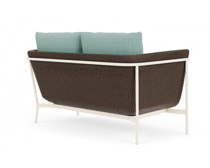 Lloyd Flanders™ Solstice Loveseat  - Bark, Ivory