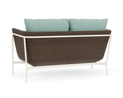 Lloyd Flanders™ Solstice Loveseat  - Bark, Ivory