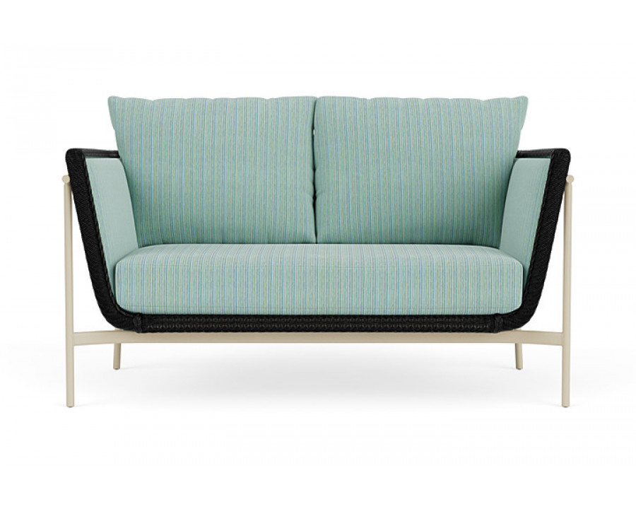 Lloyd Flanders™ Solstice Loveseat  - Ebony, Linen