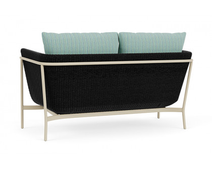 Lloyd Flanders™ Solstice Loveseat  - Ebony, Linen