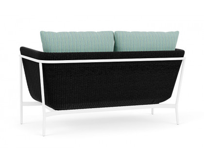 Lloyd Flanders™ Solstice Loveseat  - Ebony, Matte White