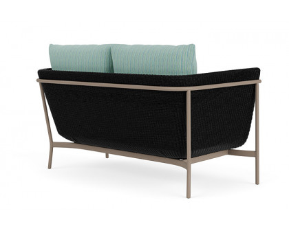 Lloyd Flanders™ Solstice Loveseat  - Ebony, French Beige