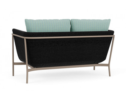 Lloyd Flanders™ Solstice Loveseat  - Ebony, French Beige