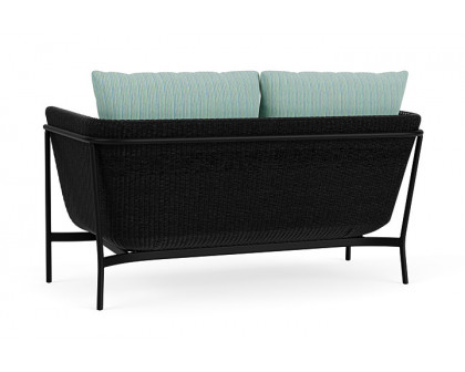 Lloyd Flanders™ Solstice Loveseat  - Ebony, Ebony