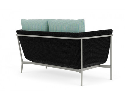 Lloyd Flanders™ Solstice Loveseat  - Ebony, Platinum