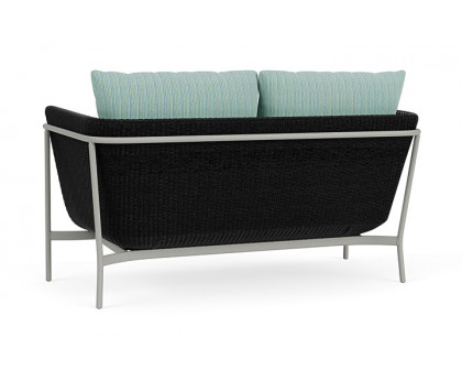 Lloyd Flanders™ Solstice Loveseat  - Ebony, Platinum