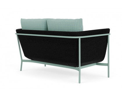 Lloyd Flanders™ Solstice Loveseat  - Ebony, Sea Glass