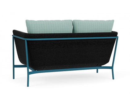 Lloyd Flanders™ Solstice Loveseat  - Ebony, Peacock