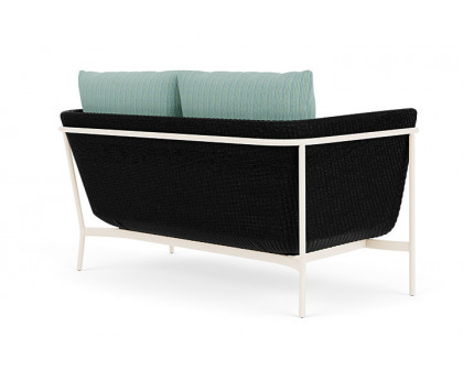 Lloyd Flanders™ Solstice Loveseat  - Ebony, Ivory