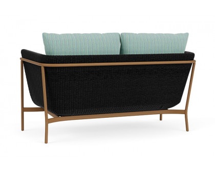 Lloyd Flanders™ Solstice Loveseat  - Ebony, Hickory