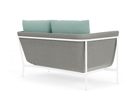 Lloyd Flanders™ Solstice Loveseat  - Platinum, White