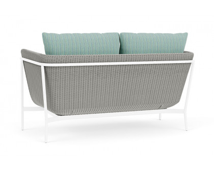 Lloyd Flanders™ Solstice Loveseat  - Platinum, White