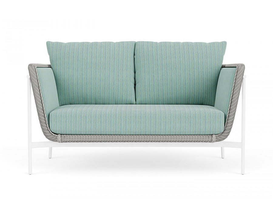 Lloyd Flanders™ Solstice Loveseat  - Platinum, Matte White