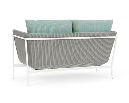 Lloyd Flanders™ Solstice Loveseat  - Platinum, Matte White