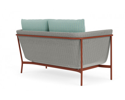 Lloyd Flanders™ Solstice Loveseat  - Platinum, Terracotta