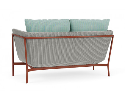 Lloyd Flanders™ Solstice Loveseat  - Platinum, Terracotta