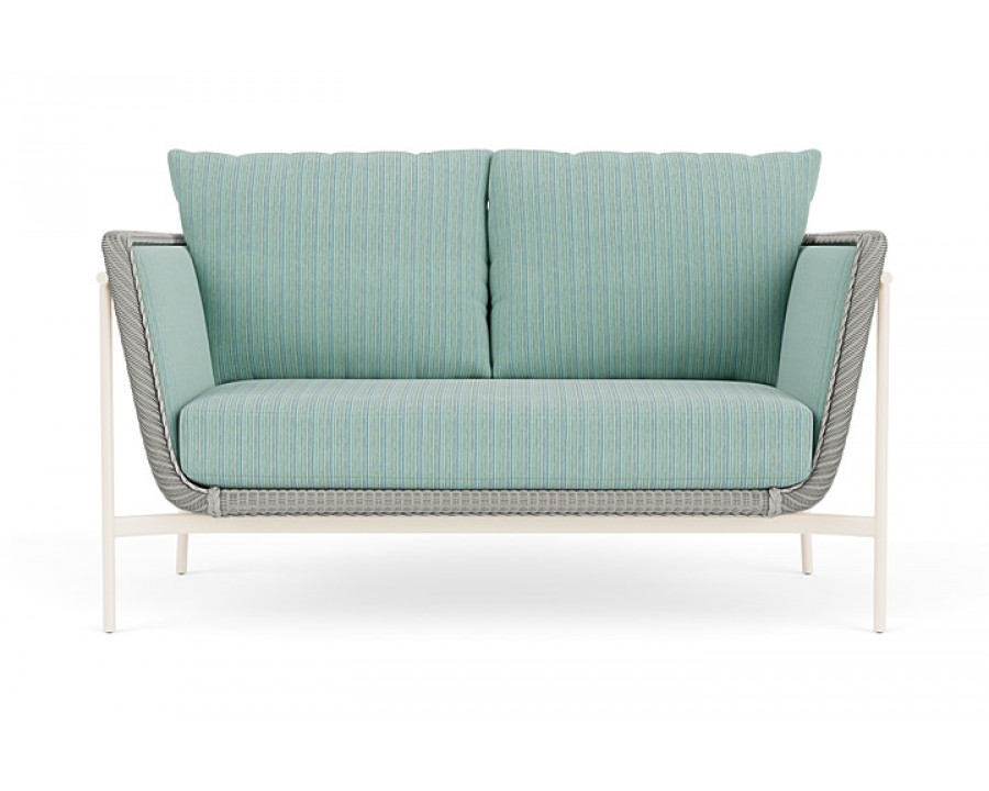 Lloyd Flanders™ Solstice Loveseat  - Platinum, Ivory