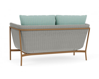 Lloyd Flanders™ Solstice Loveseat  - Platinum, Hickory