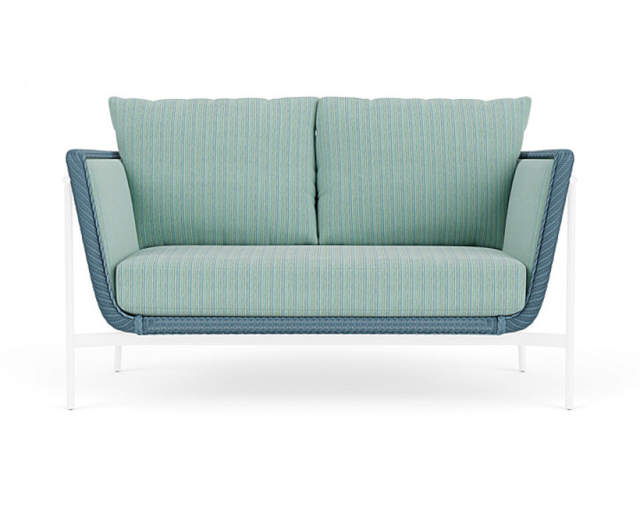 Lloyd Flanders™ Solstice Loveseat  - Stillwater, White