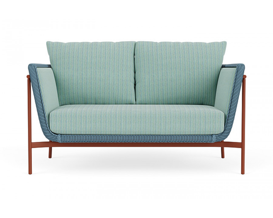 Lloyd Flanders™ Solstice Loveseat  - Stillwater, Terracotta