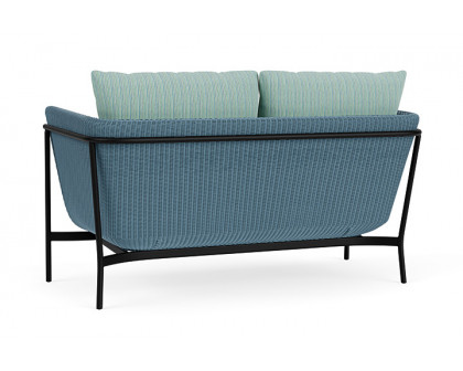 Lloyd Flanders™ Solstice Loveseat  - Stillwater, Ebony