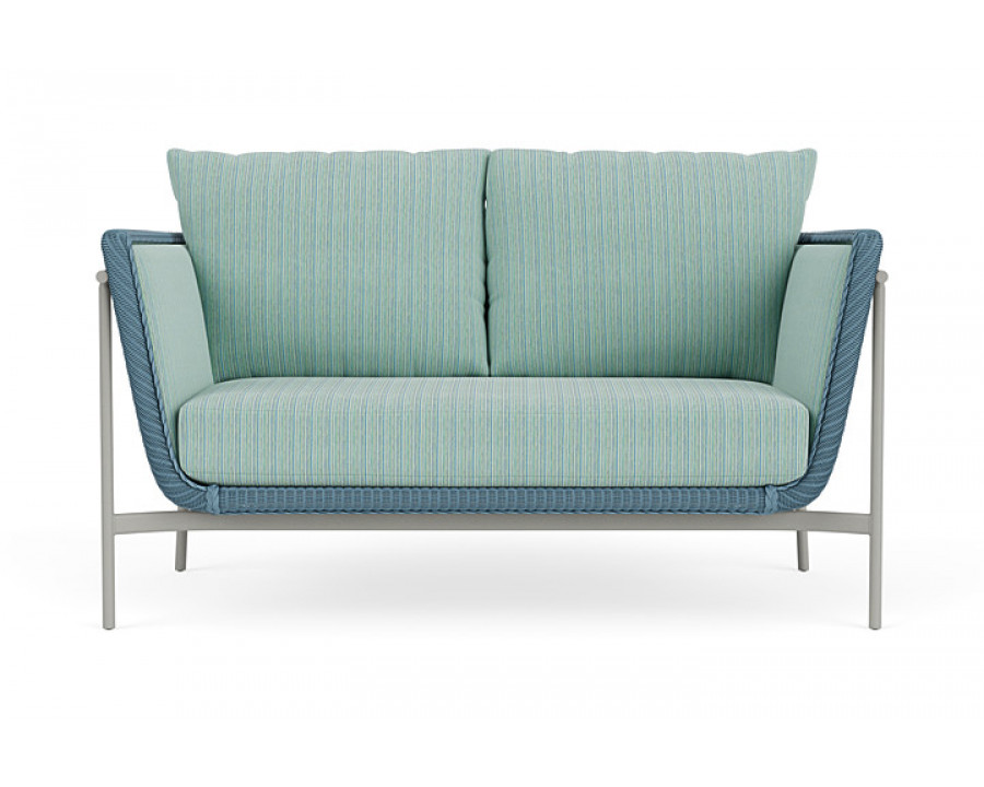 Lloyd Flanders™ Solstice Loveseat  - Stillwater, Platinum