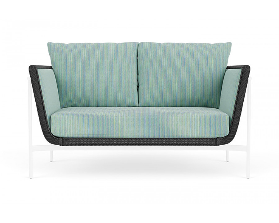 Lloyd Flanders™ Solstice Loveseat  - Charcoal, White