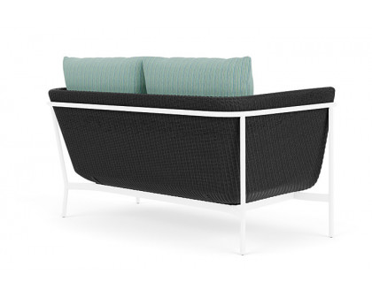 Lloyd Flanders™ Solstice Loveseat  - Charcoal, White