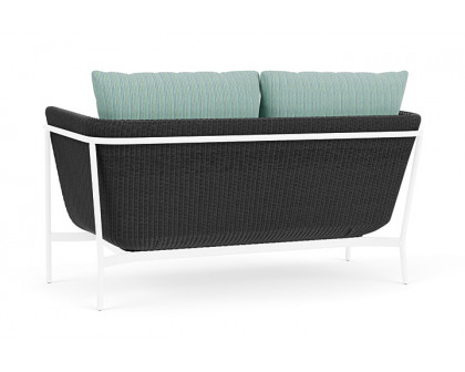 Lloyd Flanders™ Solstice Loveseat  - Charcoal, White