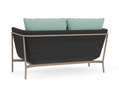 Lloyd Flanders™ Solstice Loveseat  - Charcoal, French Beige