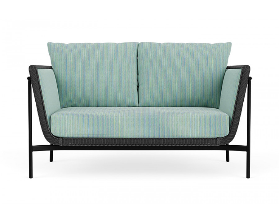 Lloyd Flanders™ Solstice Loveseat  - Charcoal, Ebony